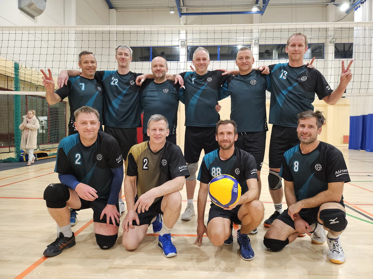 Tõrvat esindanud meeskond Tiigimeistrid/Tõrva Pall.