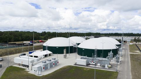 GALERII ⟩ Pärnumaal avati Eesti üks suurimaid rohegaasijaamu