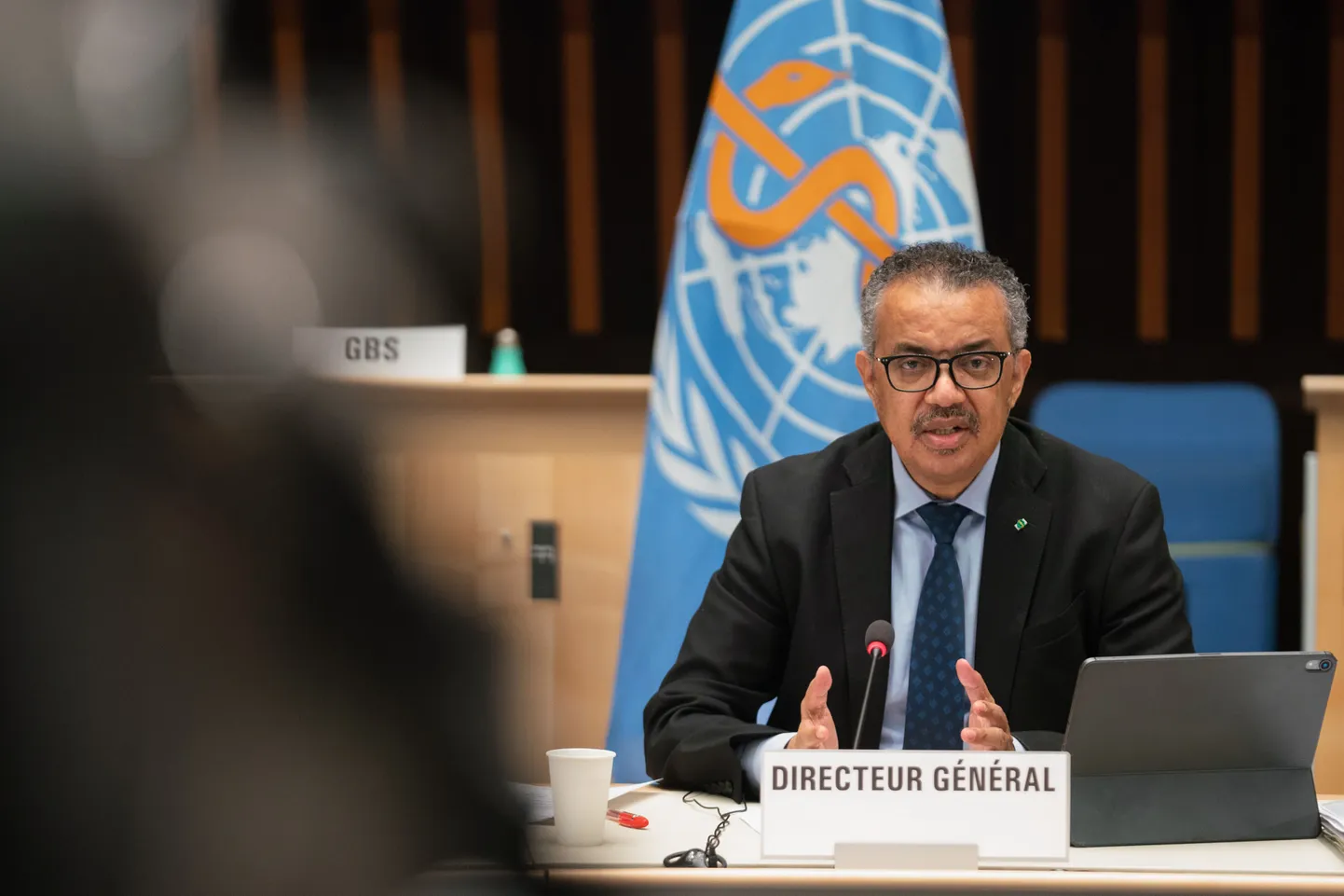 WHO juht Tedros Adhanom Ghebreyesus.