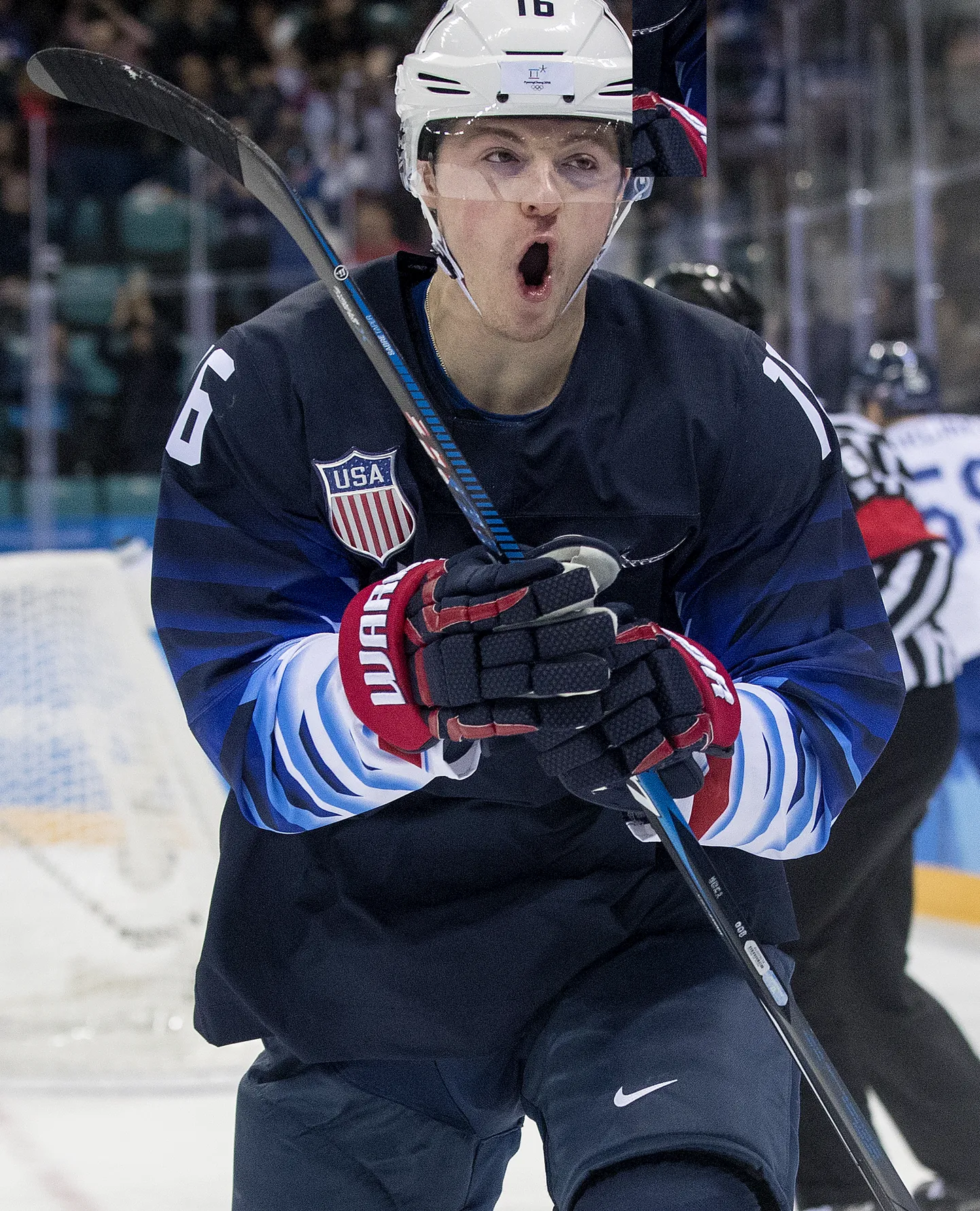 USA ründaja Ryan Donato lõi Slovakkiale kaks väravat ja viis meeskonna 2:1 võidule.