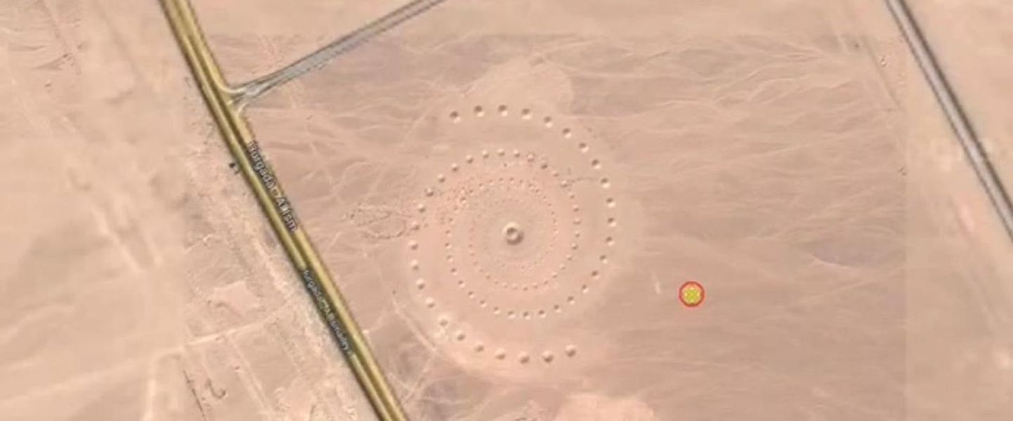 Google Maps paljastas Egiptuses müstilise spiraali