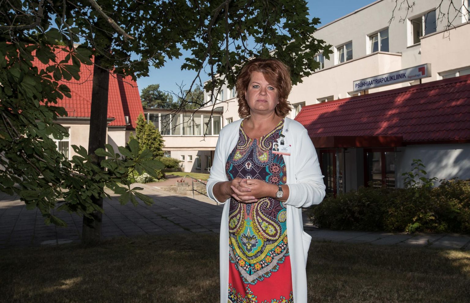 Глава психиатрической клиники Северо-Эстонской региональной больницы Кайре Аадамсоо.