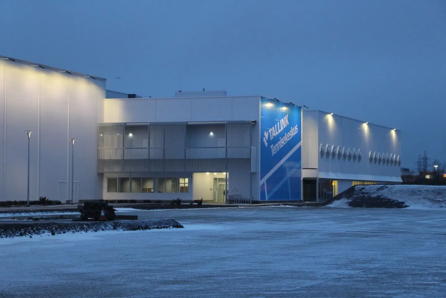 Новый теннисный центр Tallink.