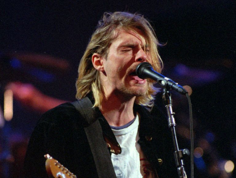 Kurt Cobain esinemas 1993 Seattle'is