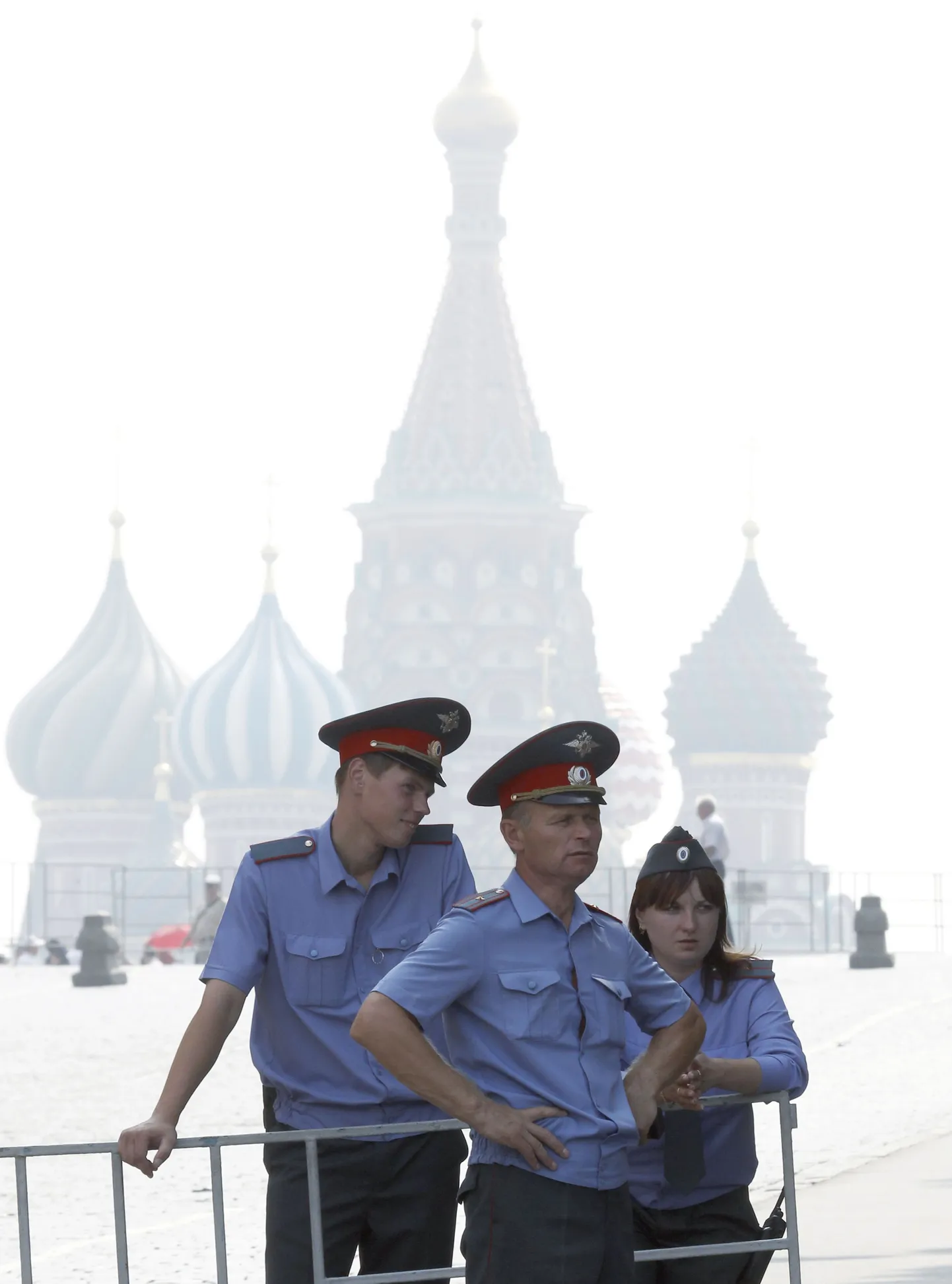 Moskva militsionäärid.