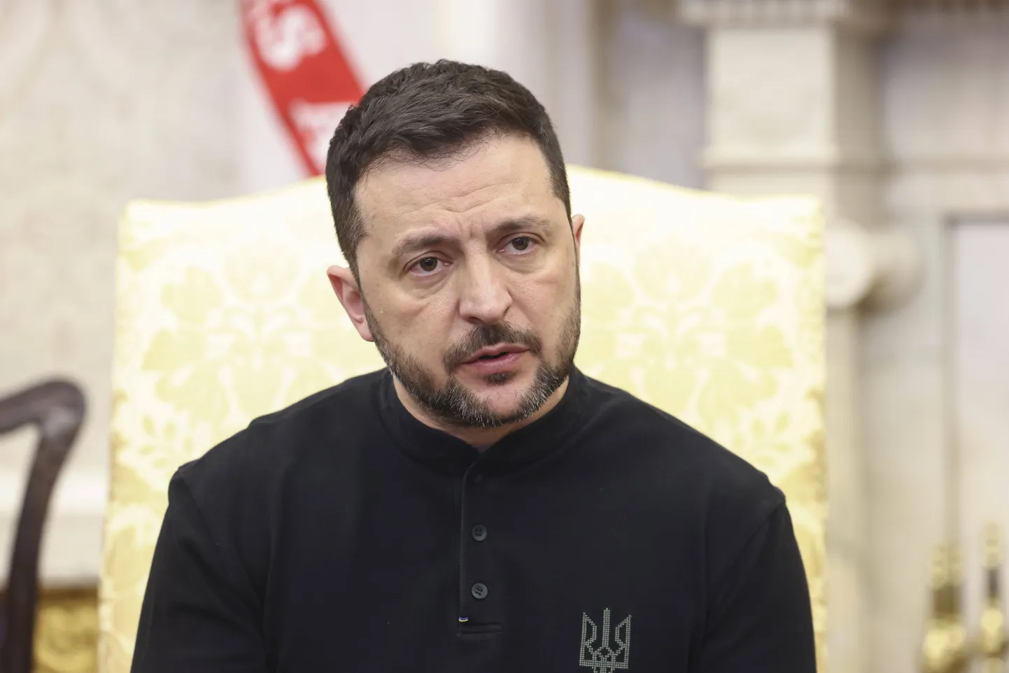 Ukraina president Volodõmõr Zelenskõi kohtumisel Valge Maja ovaalkabinetis 28. veebruaril 2025.