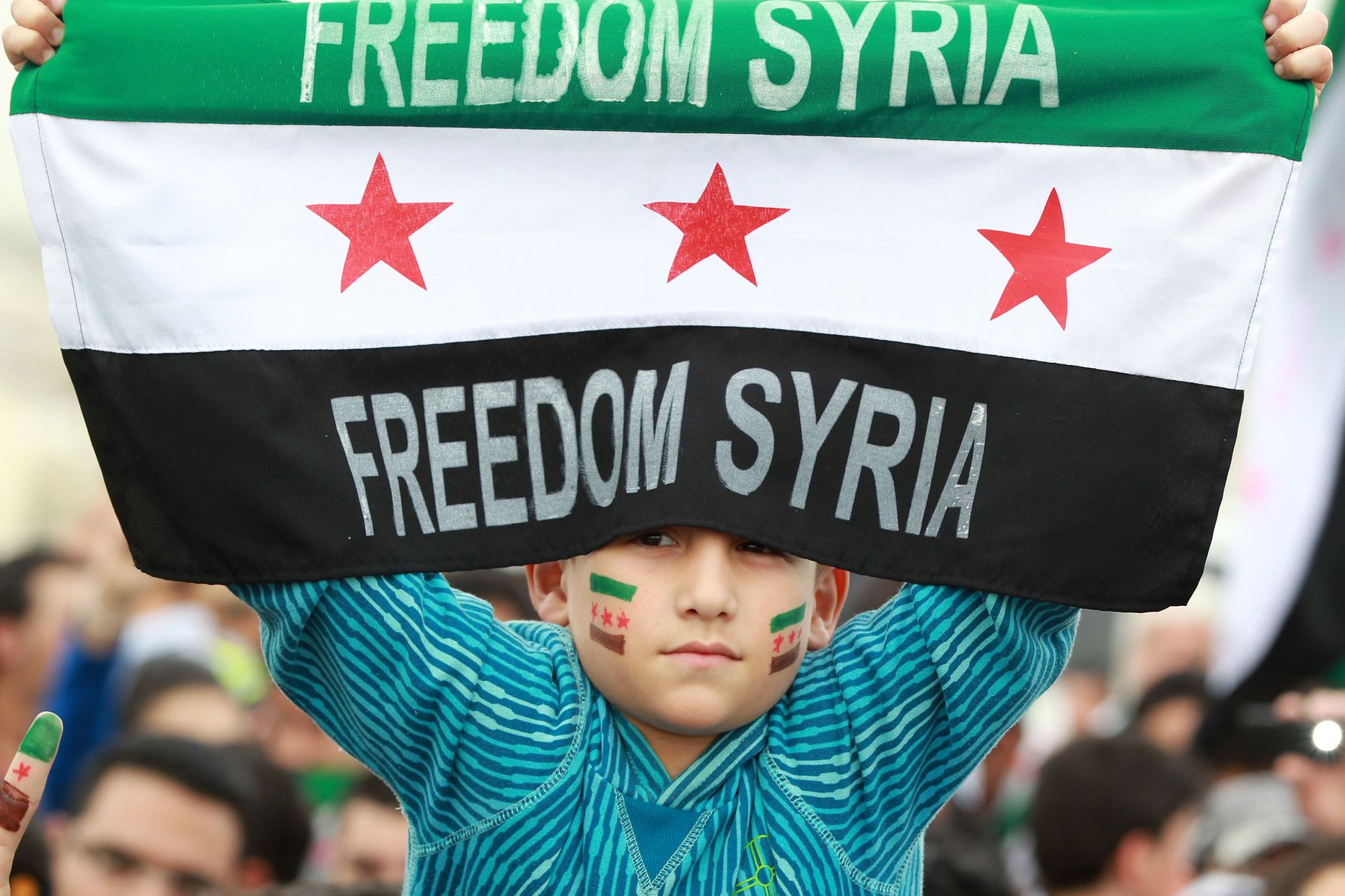 Флаг сирийской оппозиции.