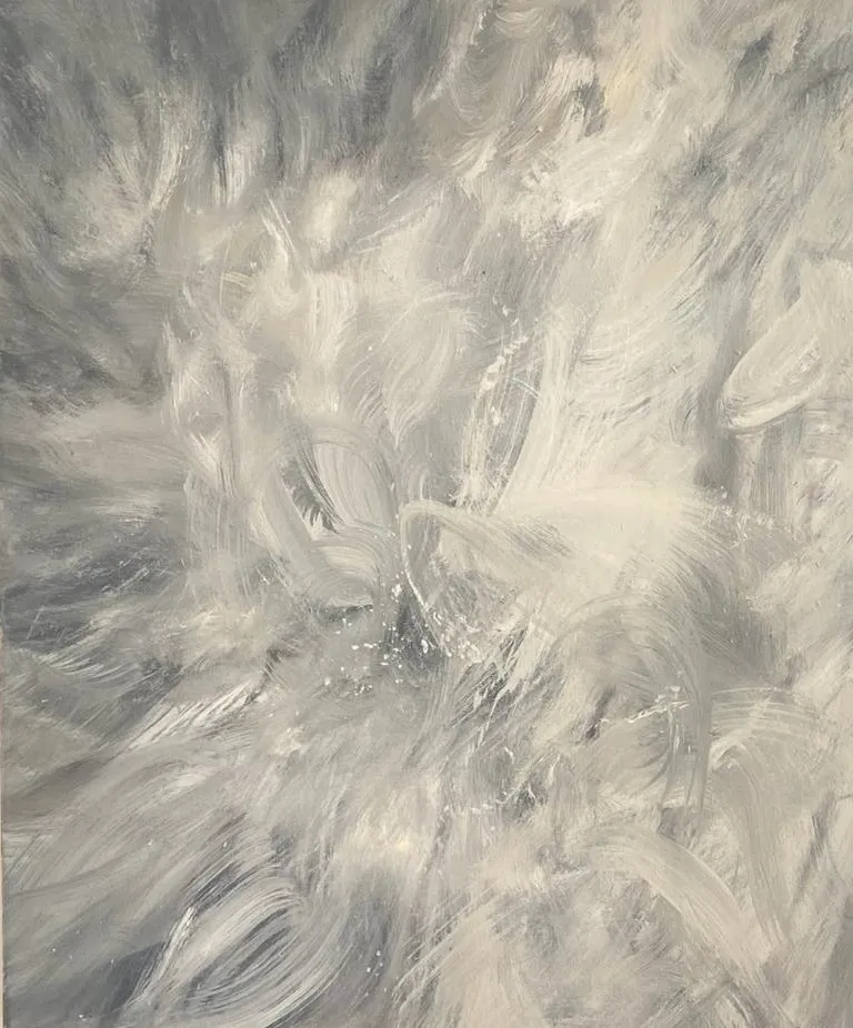 "Platinum blonde - 21". 2023. Eļļa, audekls.