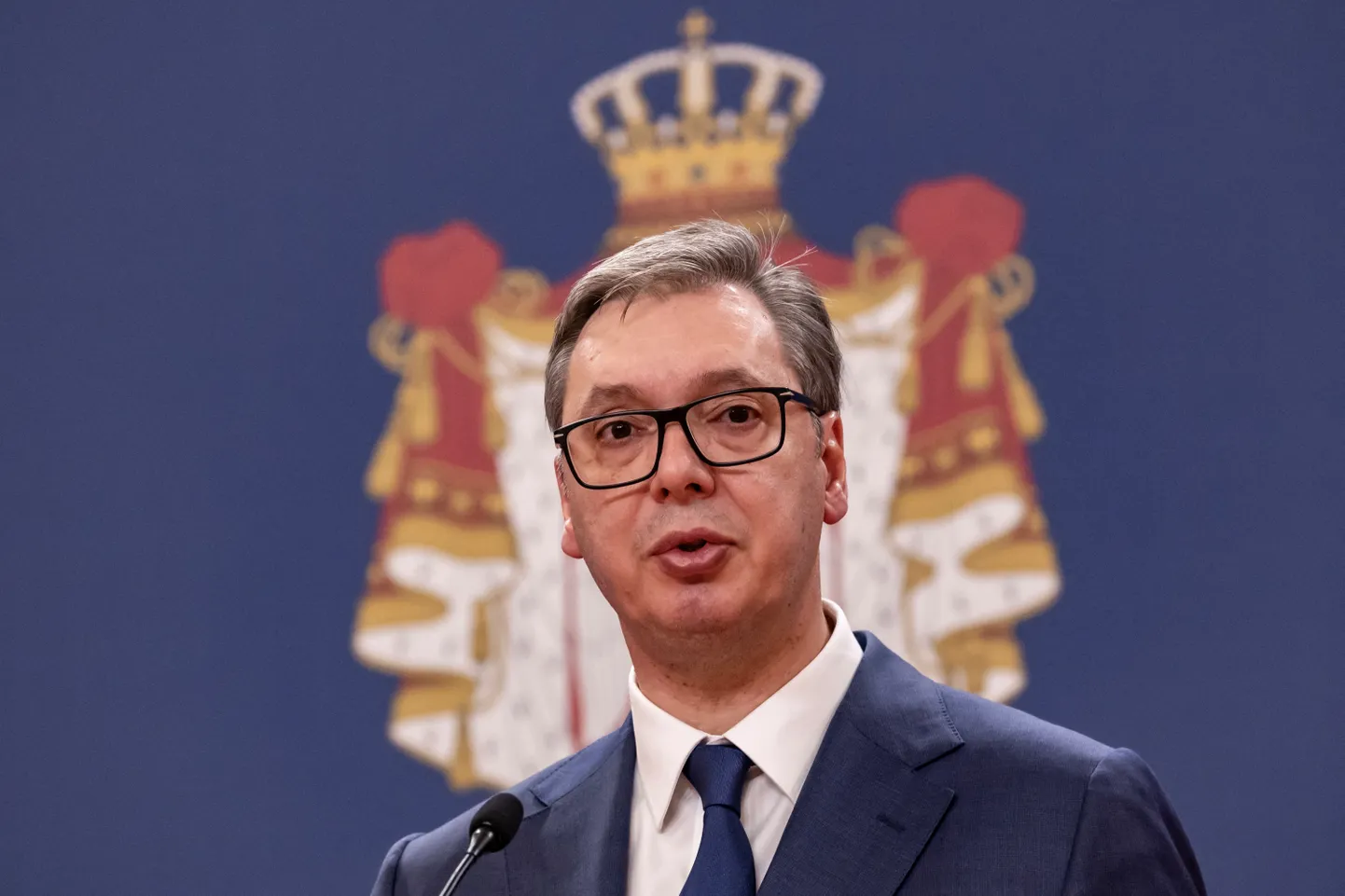 Serbia president Aleksandar Vučić.