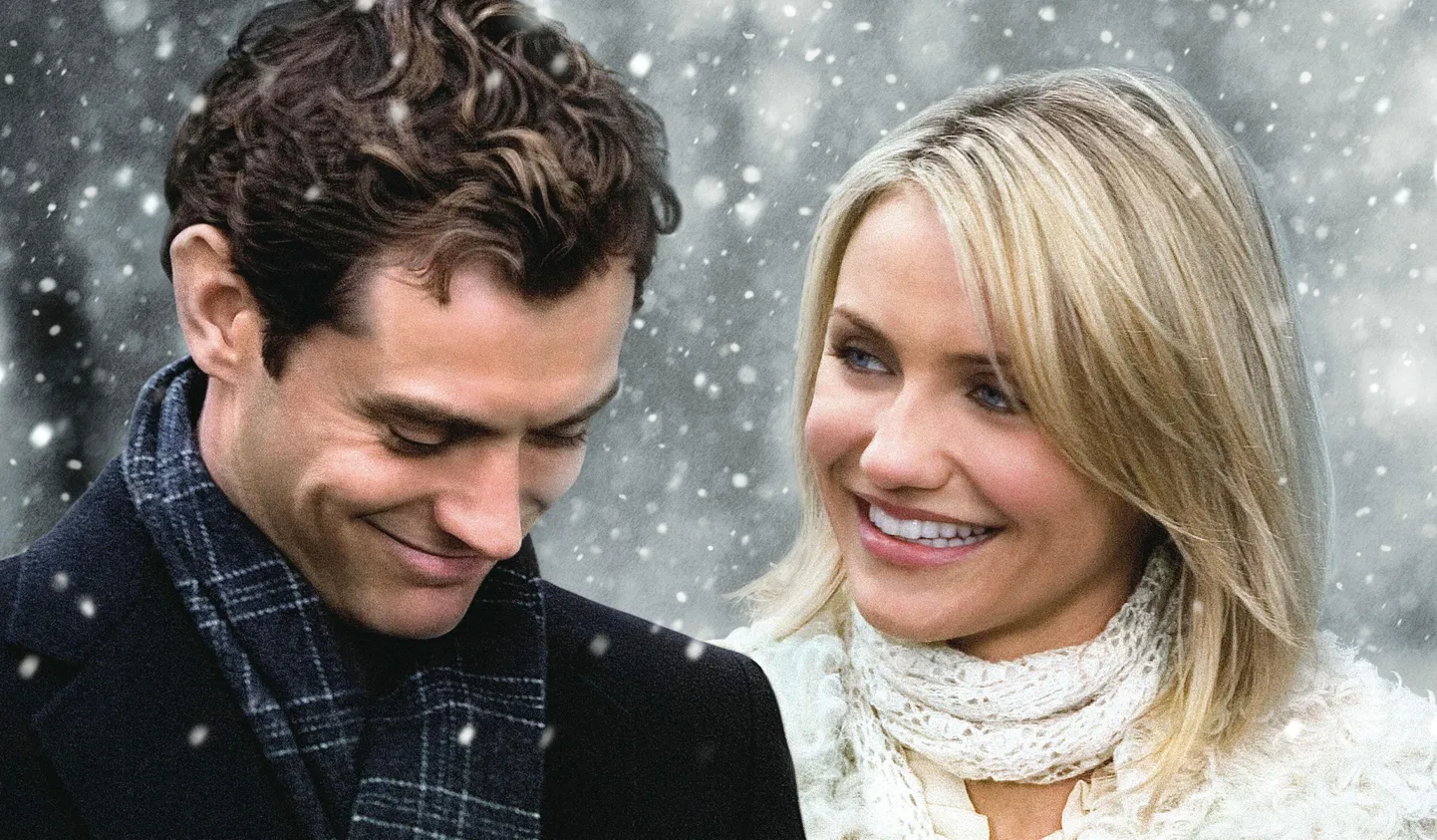 Cameron Diaz ja Jude Law 2006. aasta filmis «The Holiday» («Puhkus»).