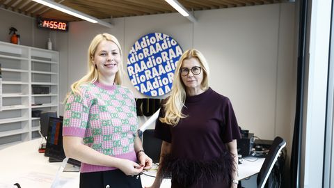 FOTOD ⟩ Kuku raadio otsesaates on Katrin Lustil külas Piia Ausman