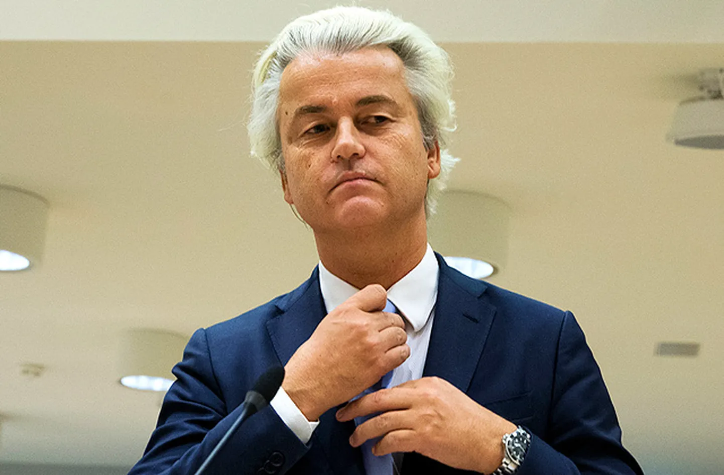 Nīderlandes galēji labējās Brīvības partijas līderis Gērts Vilderss.
