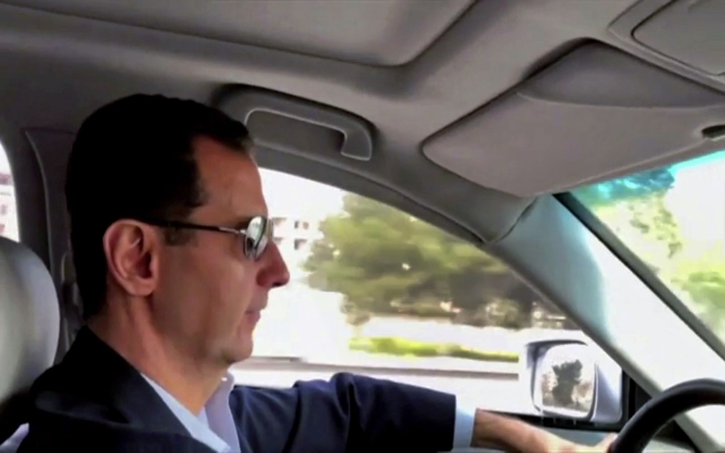 Süüria diktaator Bashar al-Assad Honda Civicus.