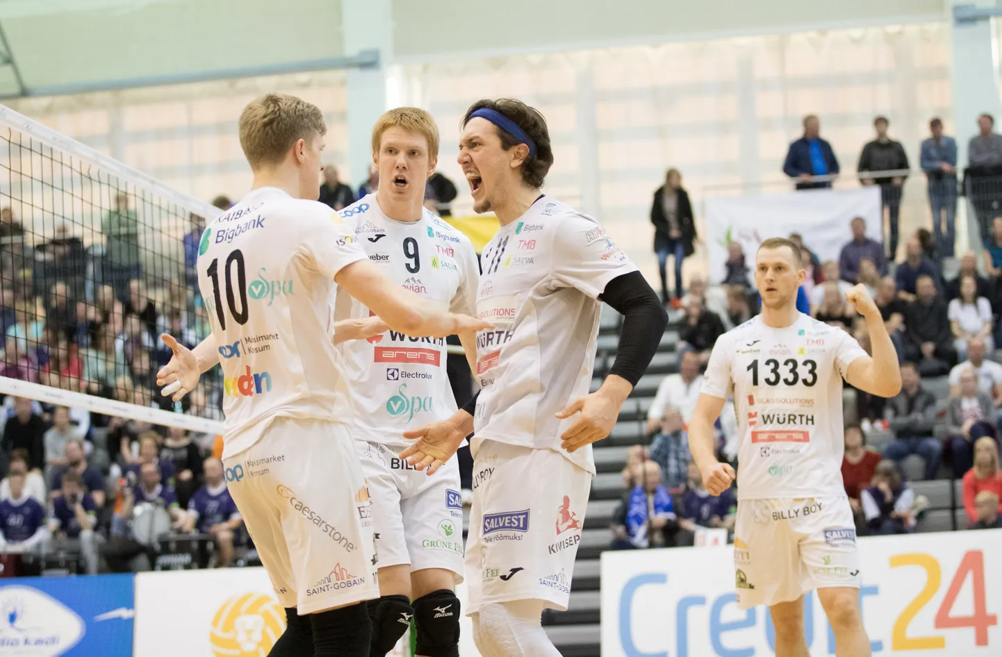 Stefan Kaibald (nr 10) ja Curtis Stockton (nr 1333) olid peatreener Andrei Ojametsa kõrval Tartu võidu arhitektid, oma osa mängisid ka Mart Naaber (nr 9) ja Brooke Sedore.