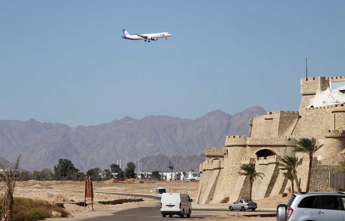 Lennuk Sharm el-Sheikhi maandumas.