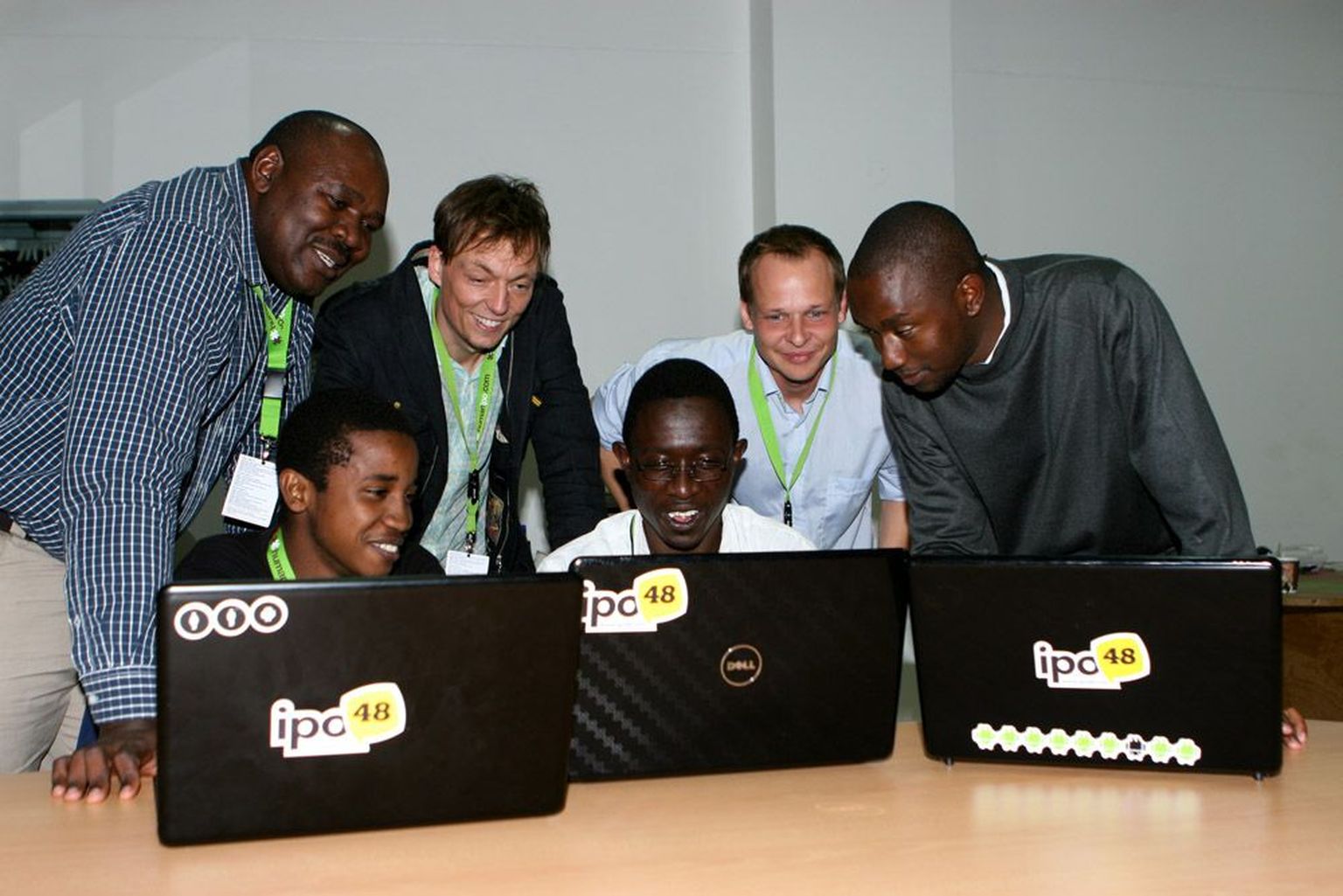 Firma Human­IPO asutaja Kresten Buch (vasakult kolmas) tõdeb, et startup’idest ehk idufirmadest rääkides vaatavad kõik USA poole, tema ise on aga pilgu pööranud hoopis Aafrika suunas.