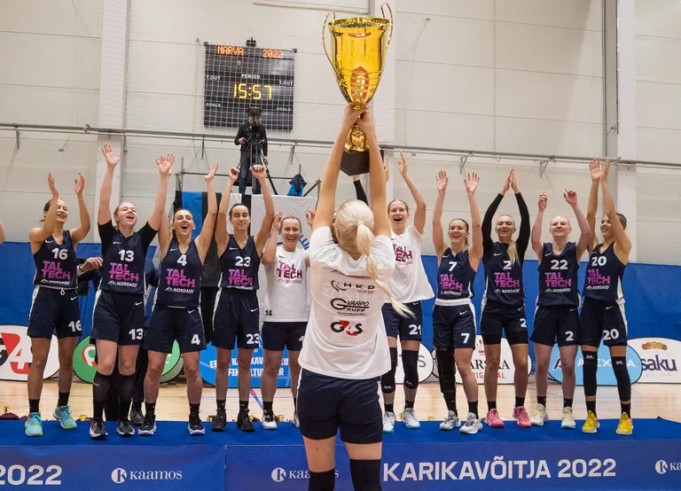 Naise karikavõitjaks tuli TalTech/Nordaidi naiskond.