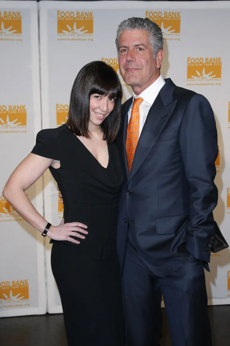 Ottavia ja Anthony Bourdain
