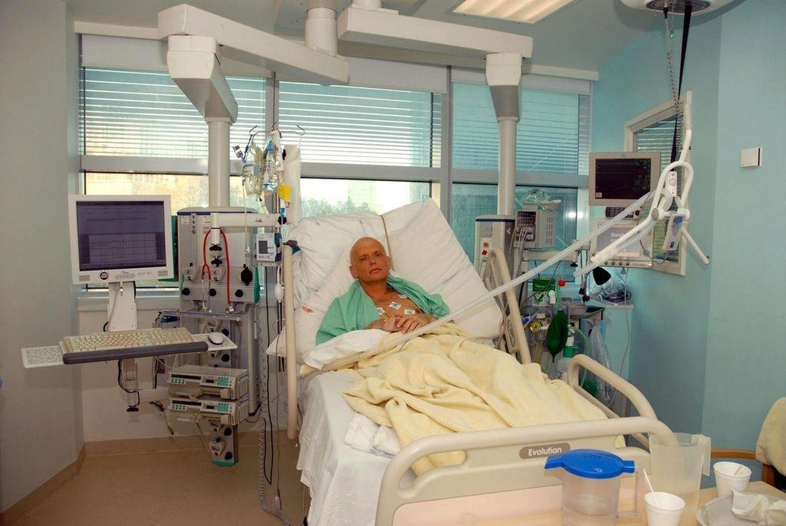 Aleksandr Litvinenko haiglas. 