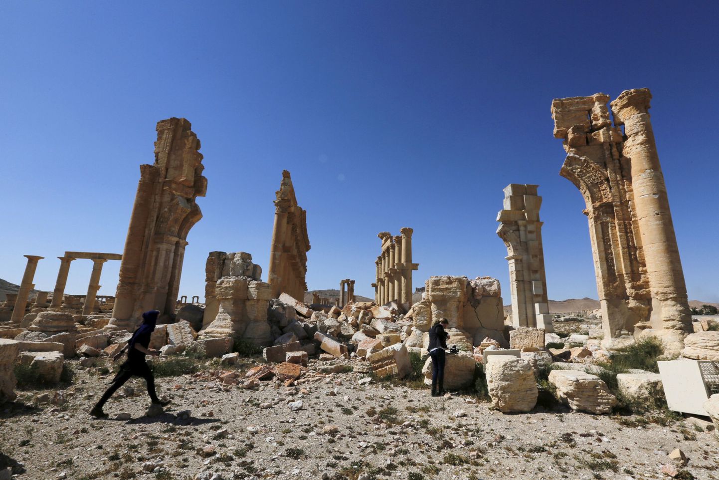 UNESCO maailmapärandisse kuuluv Palmyra.