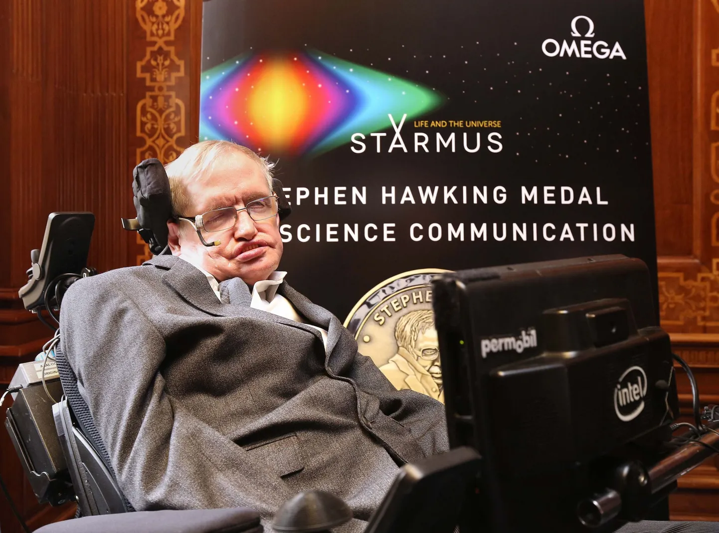 Professor Stephen Hawking.