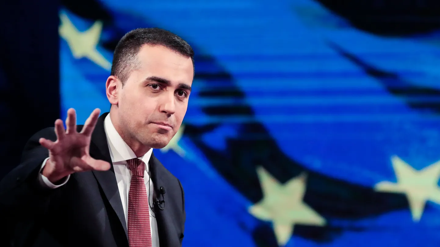 Itaalia asepeaminister Luigi Di Maio eelmisel nädalal televisiooni jutusaates «Piazzapulita».