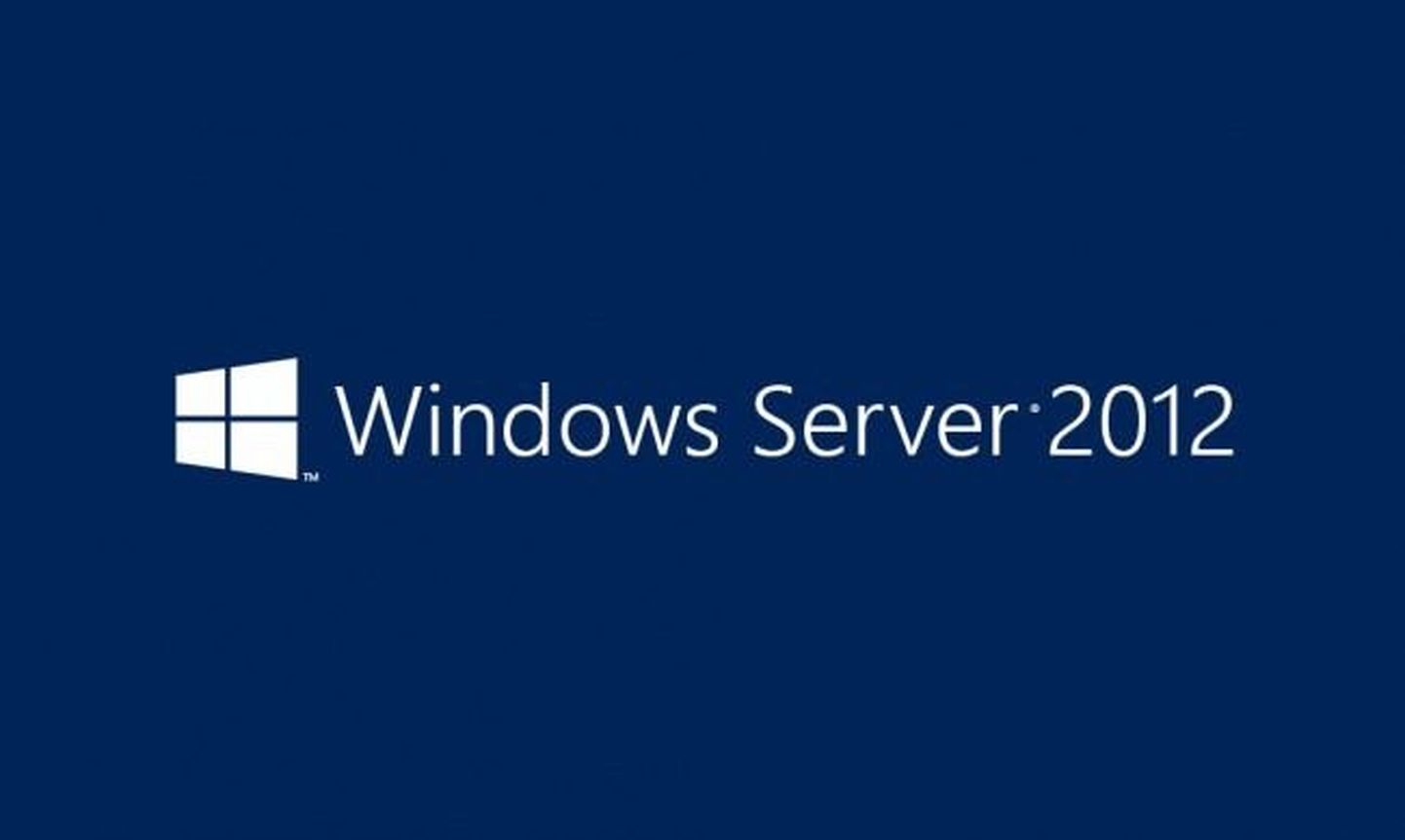Windows Server 2012 logo.