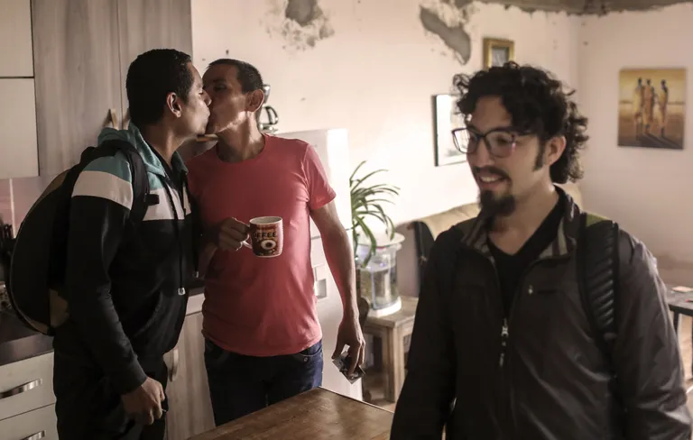 Manuel Bermudez (vasakul), Alejandro Rodriguez (keskel) ja Victor Prada