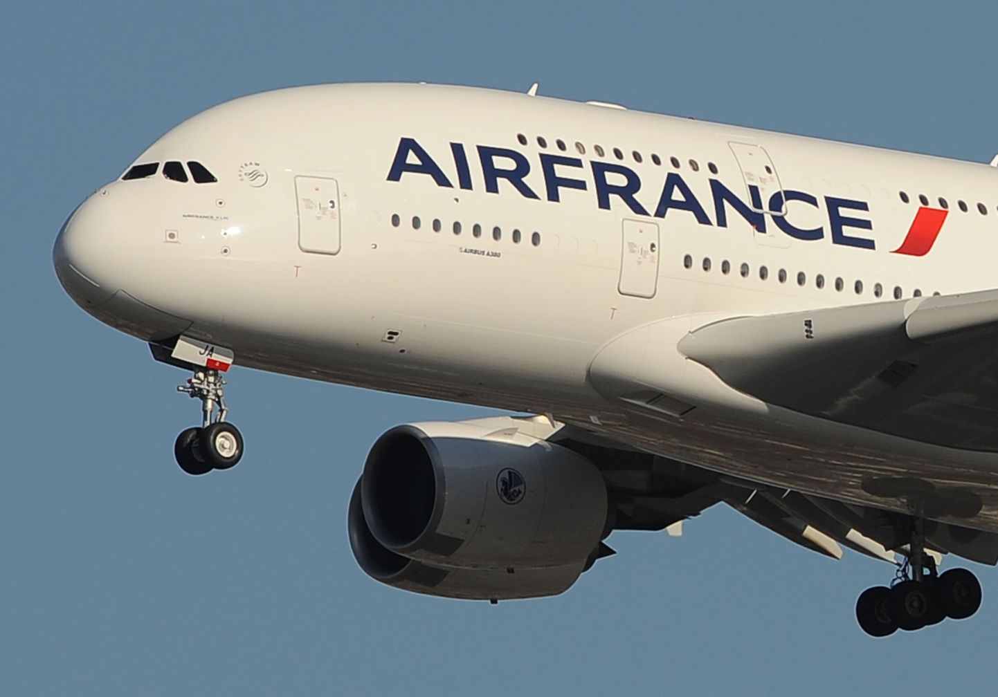 Самолет A-380 авиакомпании Air France