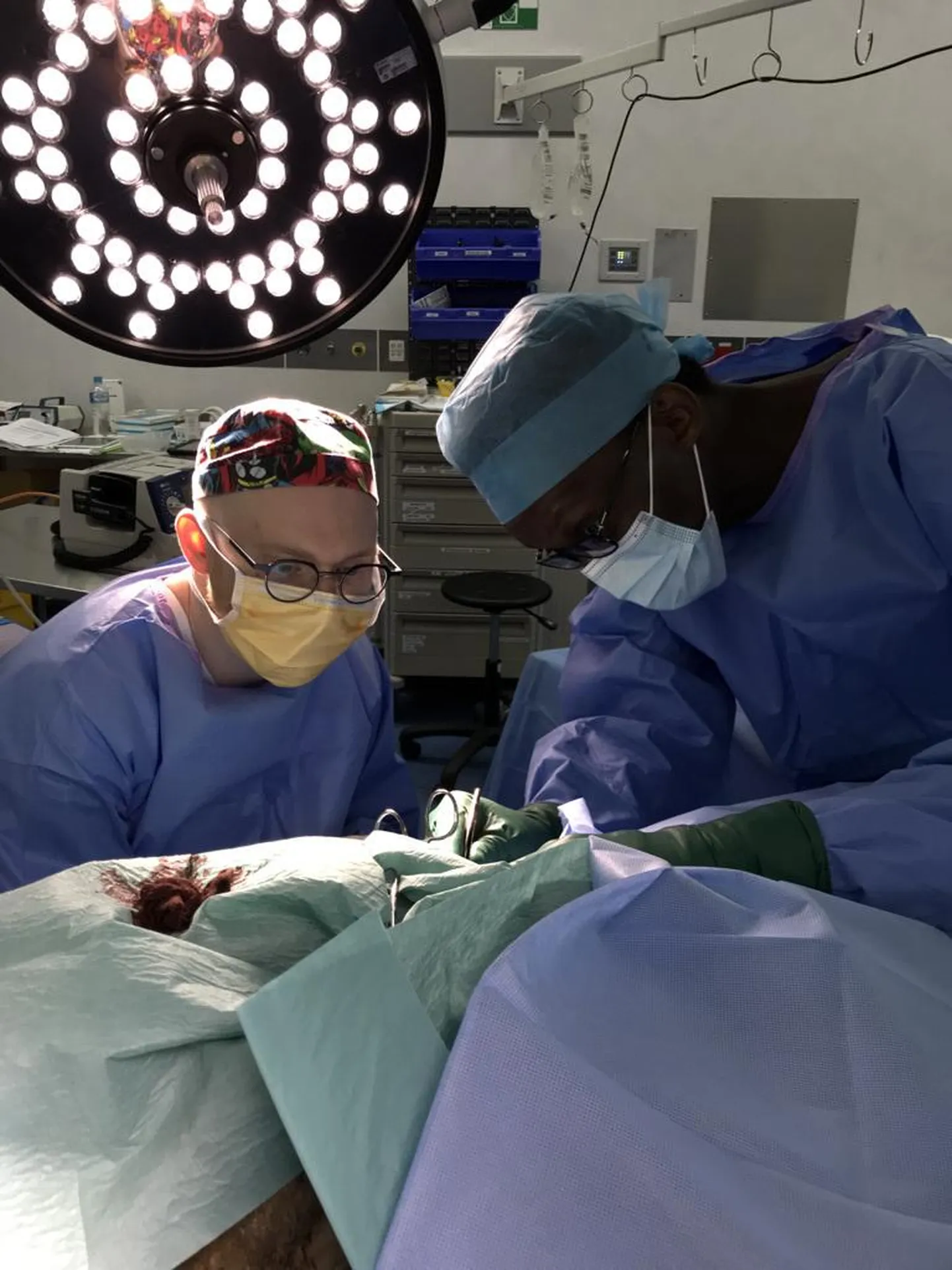 Eesti teadlane Silver Heinsar Austraalias katseid tegemas koos Keeniast pärit kardioloogi Nchafatso Obonyoga, kes valiti hiljuti Aafrika mandri Forty Under 40 ehk «40 alla 40-aastaste» auhinnagalal teaduse, tehnoloogia ja innovatsiooni kategooria võitjaks.