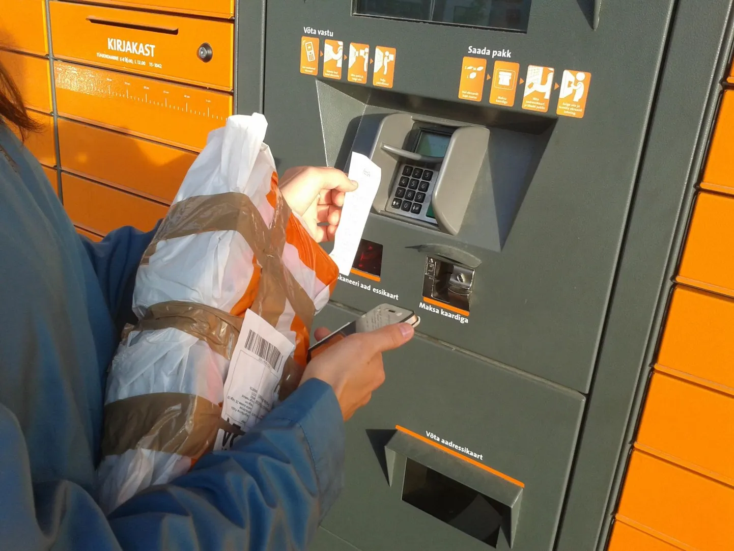 Praegusel ajal on inimestel pakiautomaadi juurde asja sagedamini kui enne koroonapandeemia puhkemist.