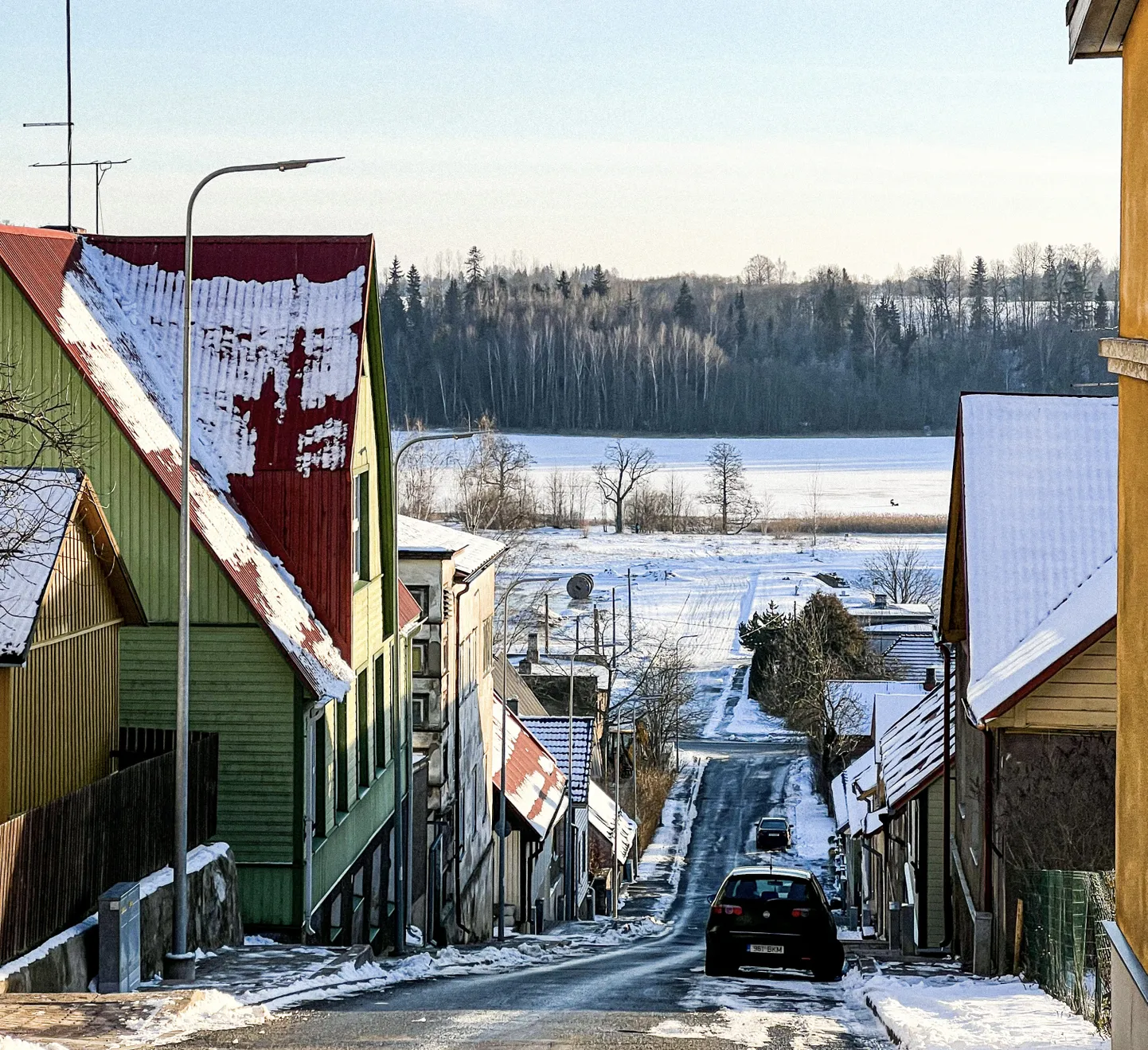 Улица Кыргемяэ в Вильянди