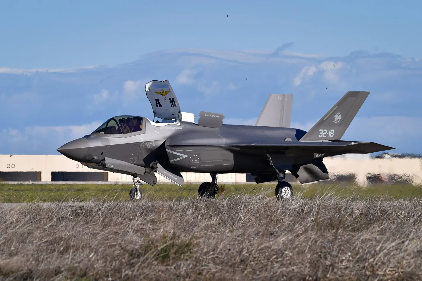 Maailma suurim relvatootja on Lockheed Martin. Fotol hävitaja F-35B Lightning II.