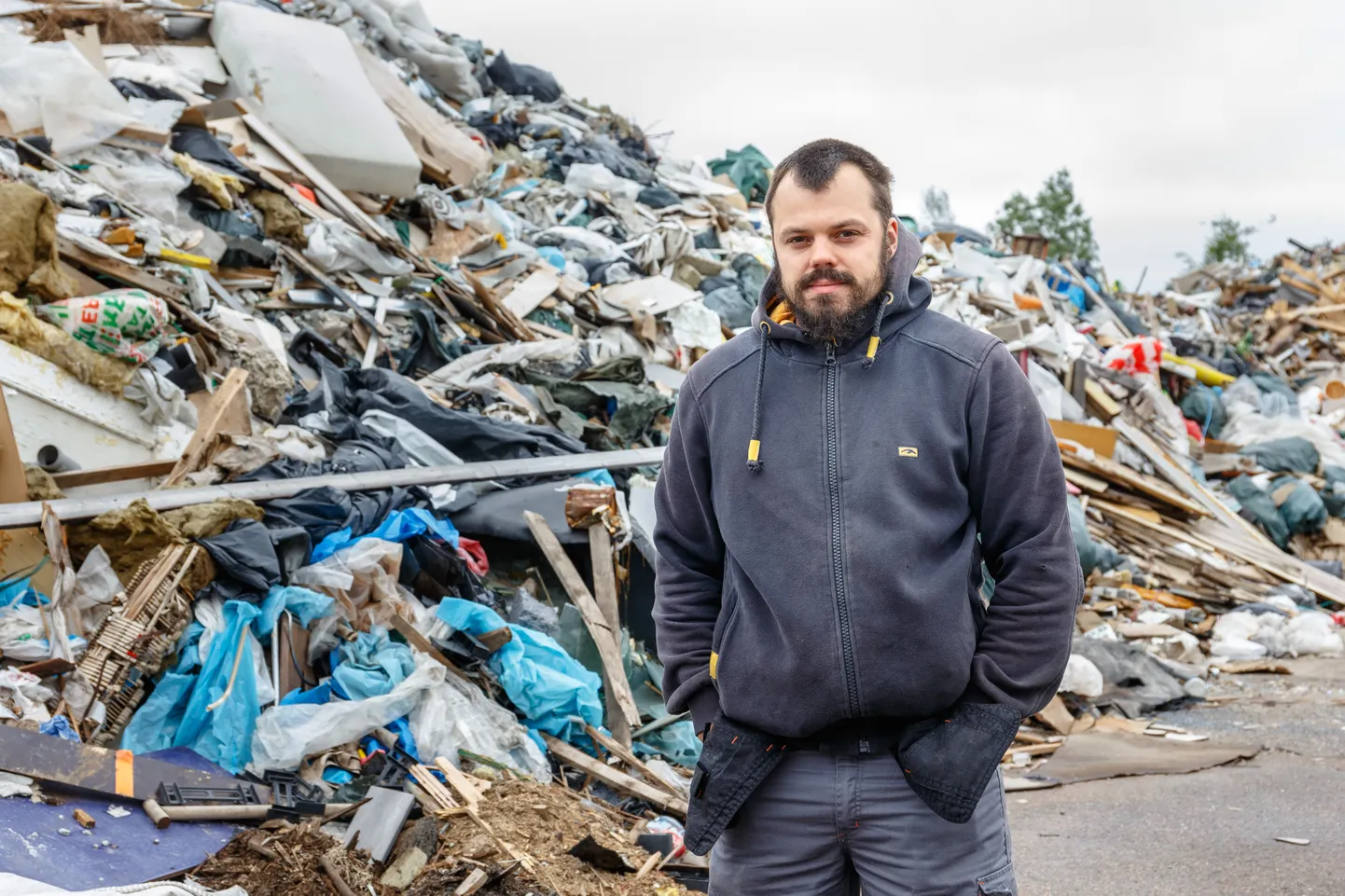 Mihhail Vomm, V-Sort OÜ juhatuse liige. Prügi, prügila