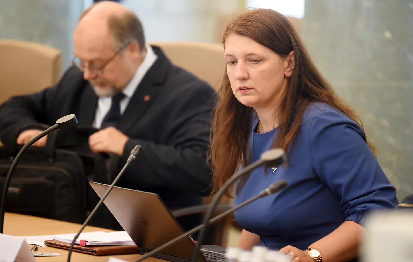 LIZDA priekšsēdētāja Inga Vanaga