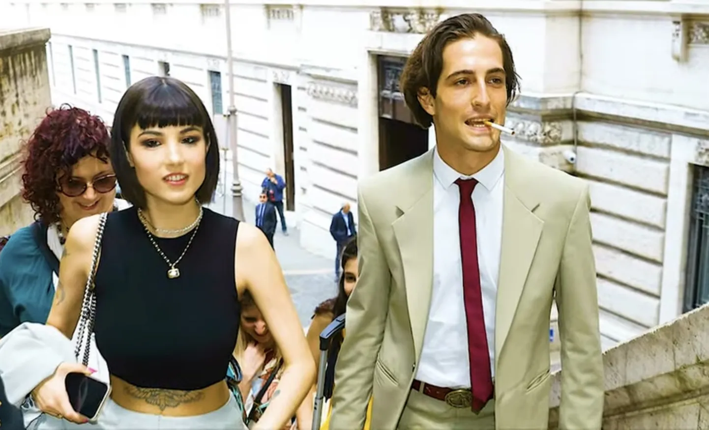 Damiano David enda pikaaegse kallima Giorgia Soleriga.