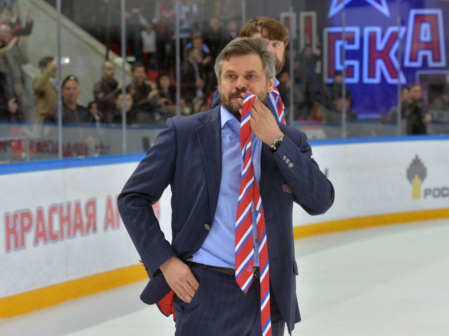 Дмитрий Квартальнов после финального матча.