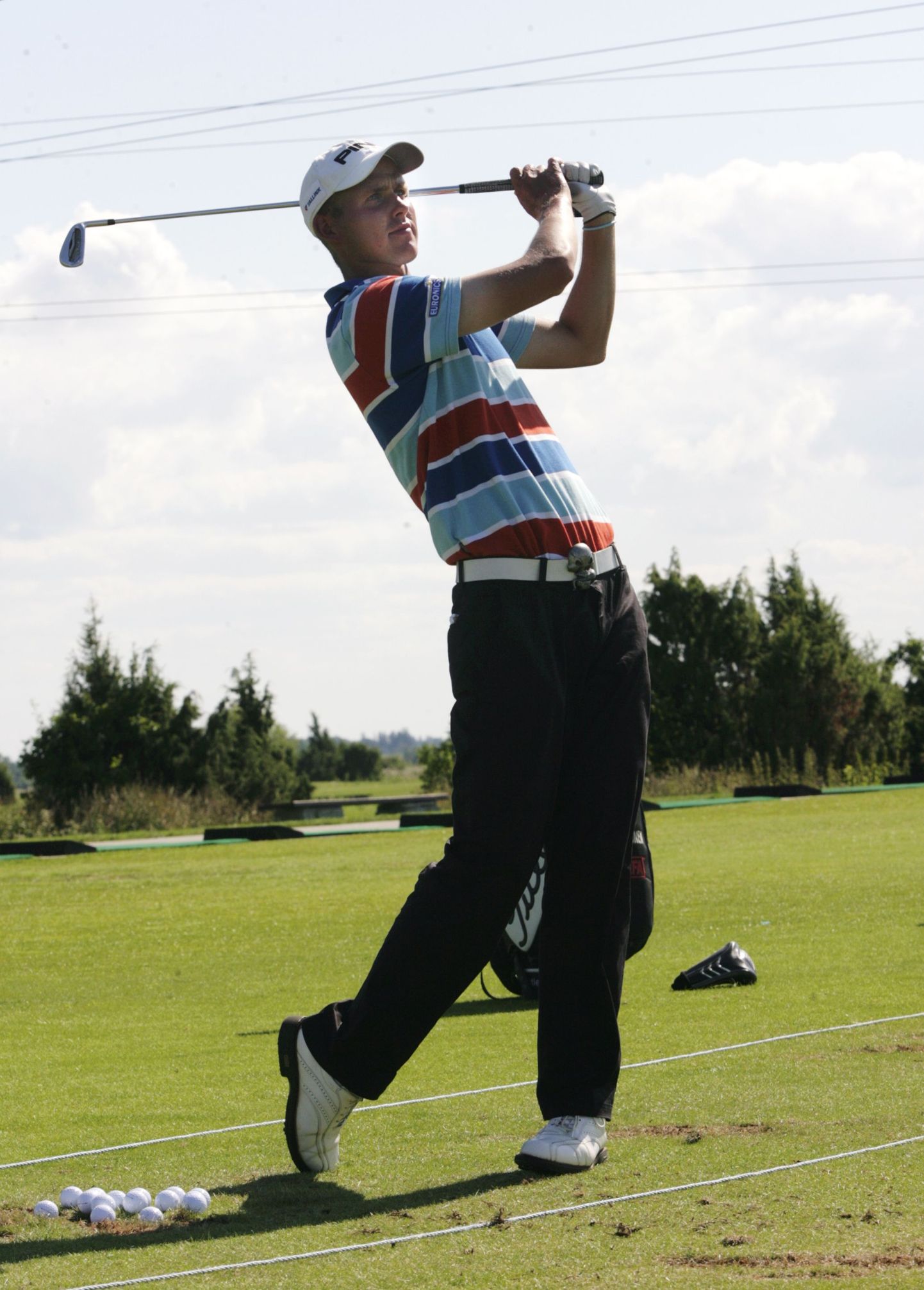 Mark Suursalu on esimene eestlane, kes viis meie riigi maailma golfikaardile.