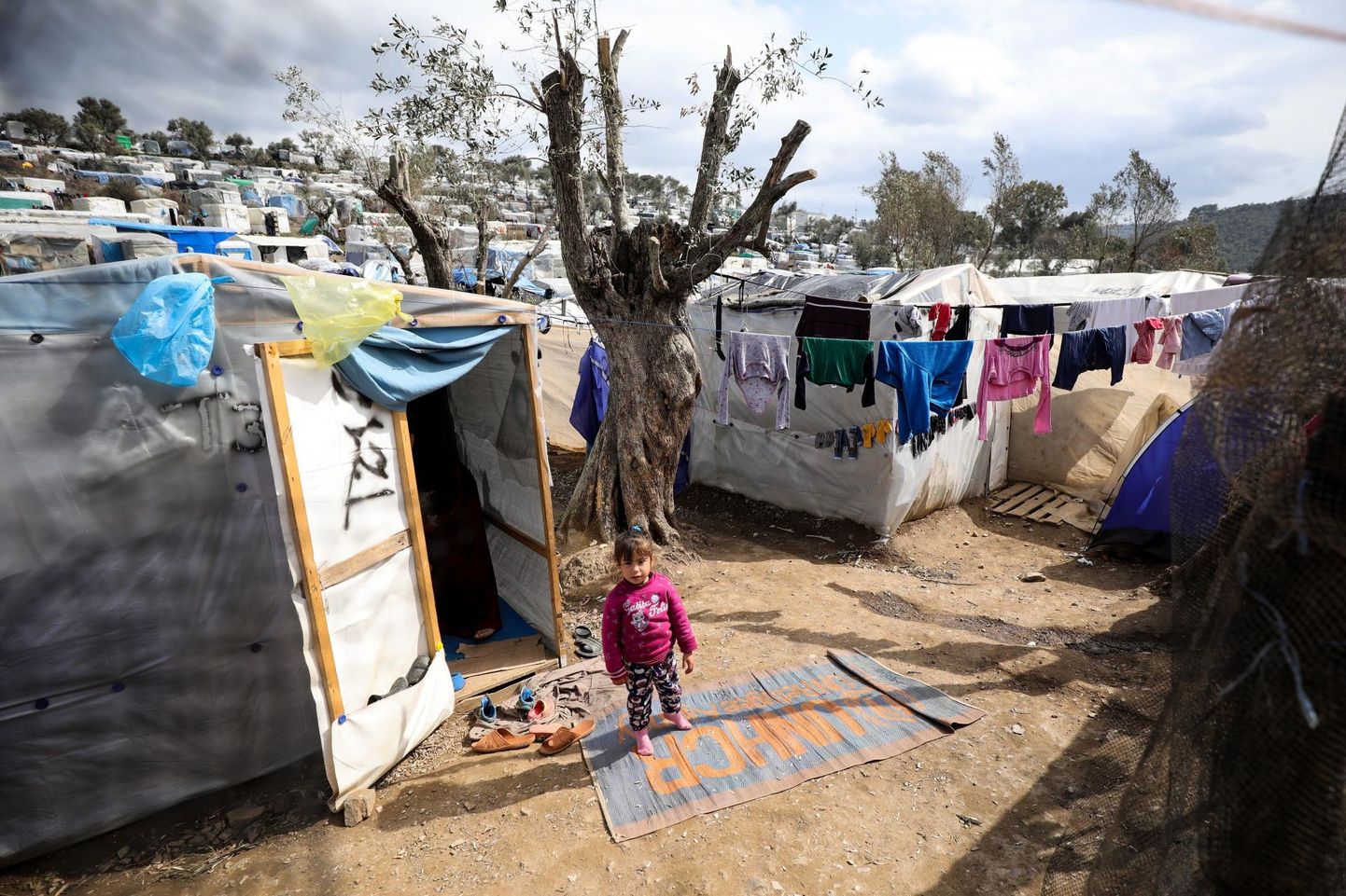 Kreekas Lesbose saarel Moria põgenikelaagris elab praegu ligikaudu 20 000 inimest, kuigi see loodi vaid 3000 inimese majutamiseks.