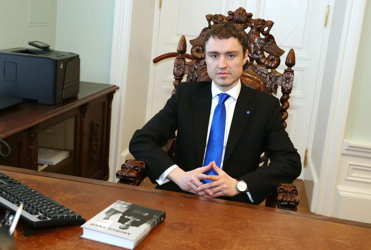 Премьер-министр Эстонии Таави Рыйвас.