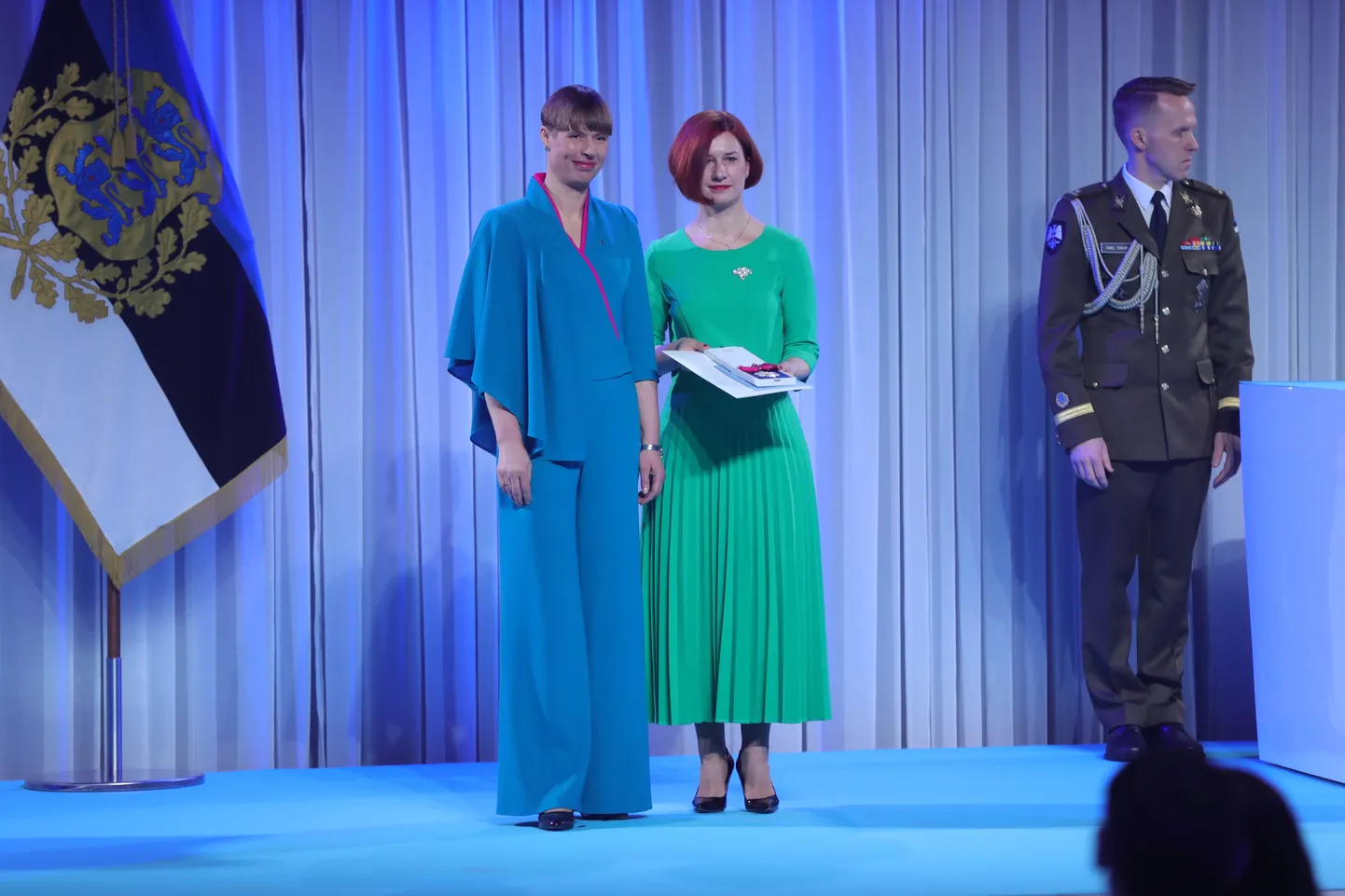 Президент Керсти Кальюлайд.