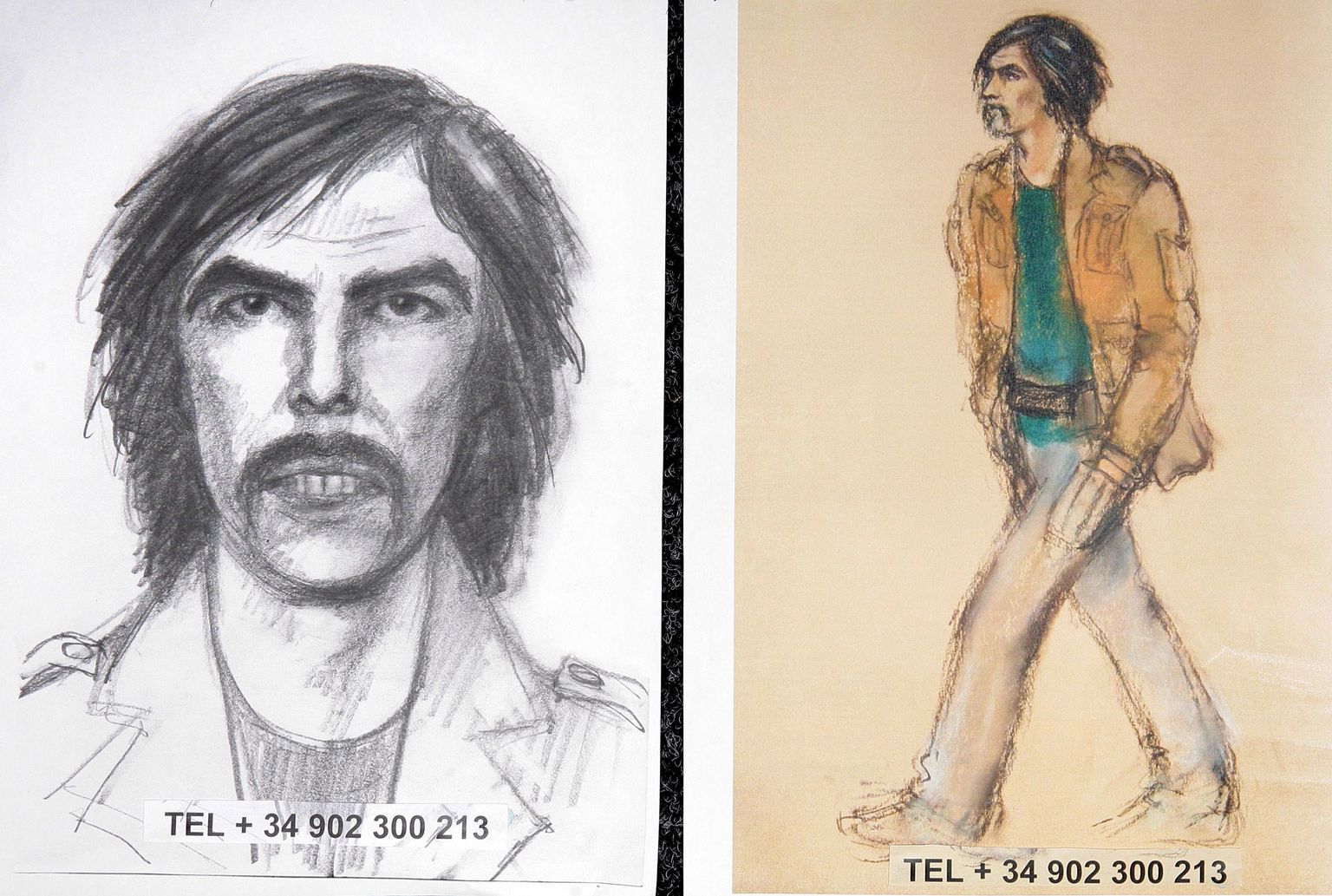 Kunstniku joonistus Madeleine McCanni röövimises kahtlustatavast 43-aastasest sakslasesk, kelle nimi meedia teatel on Christian Brückner