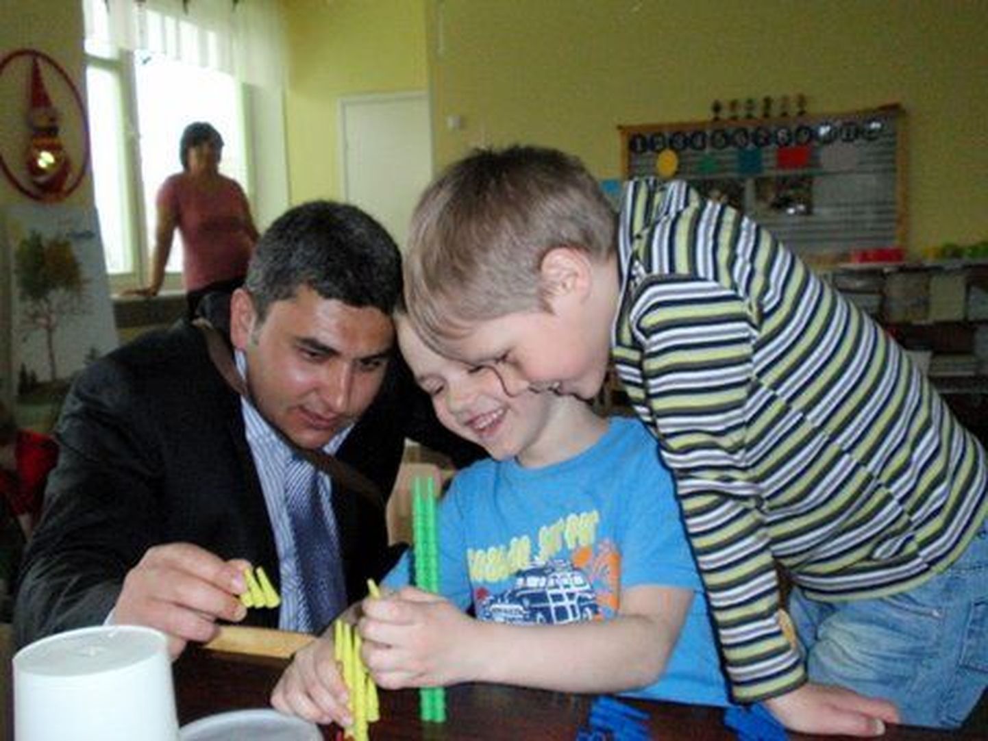 Comeniuse projekti osalised said seekord kokku Pärnu Vene gümnaasiumis ja külastasid lasteaedugi.