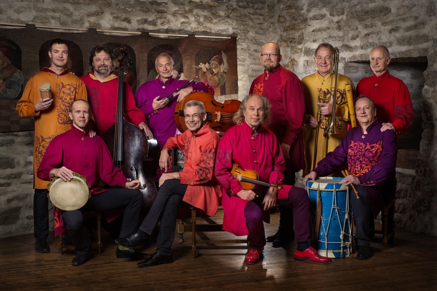 Ansambel Hortus Musicus ja solistid etendavad Sakala keskuses madrigalikomöödia «Vanadusnõtrus».