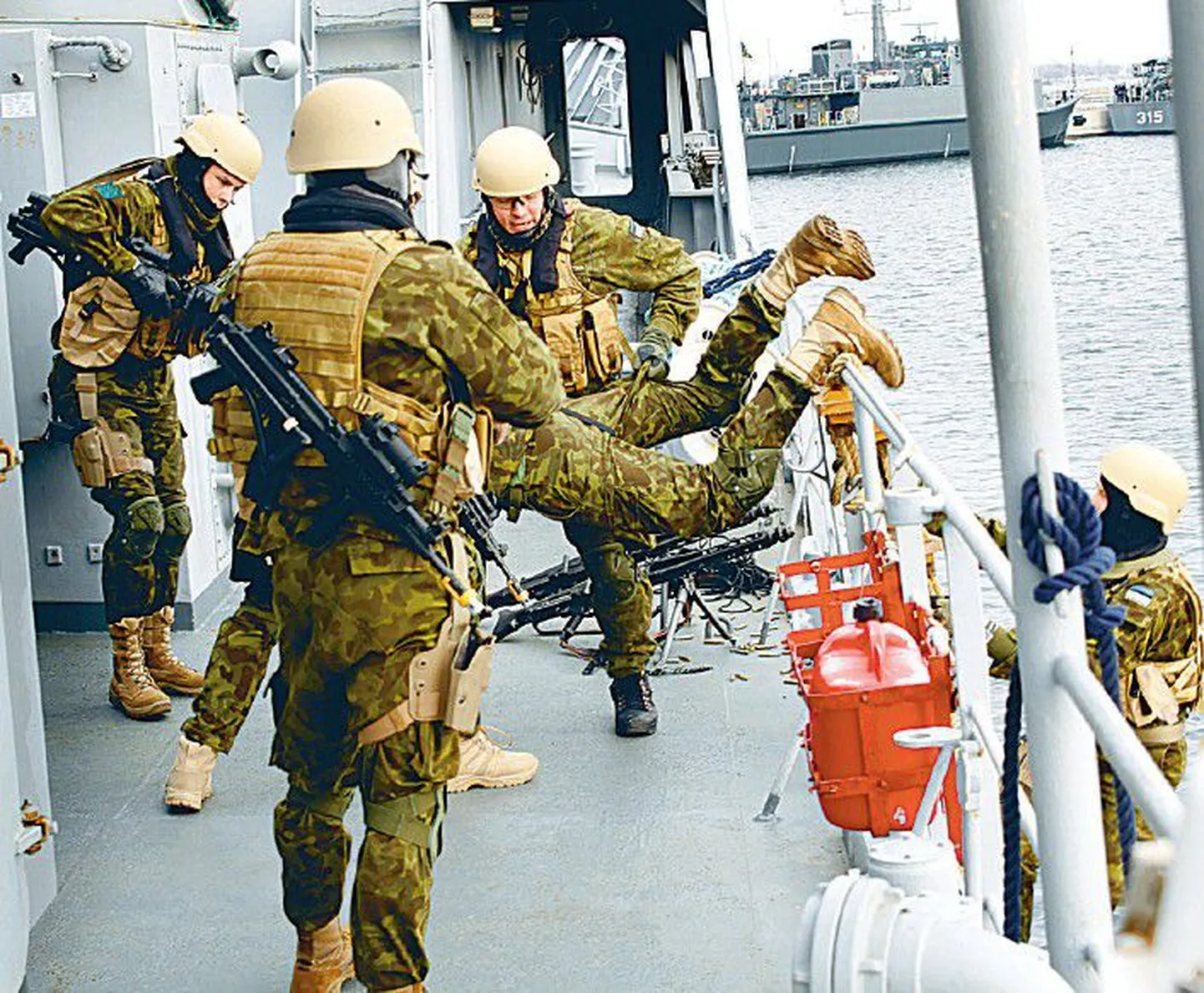 Эстонские моряки. Фото иллюстративное.