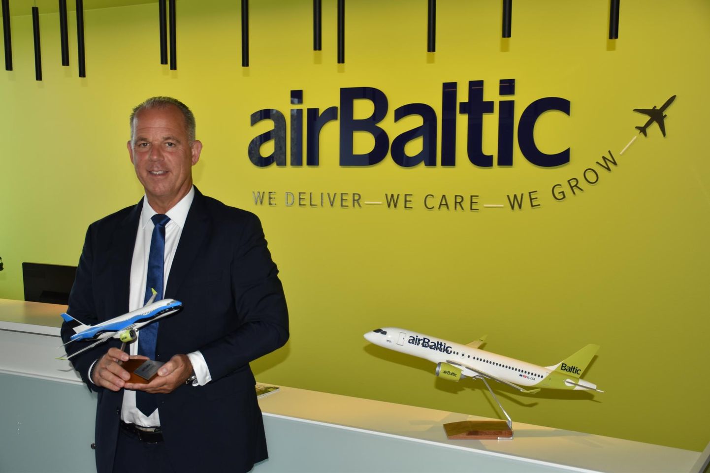 Air Balticu juhatuse esimees Martin Gauss leiab, et iga lennuliin eraldi võttes ei peagi kasumlik olema.