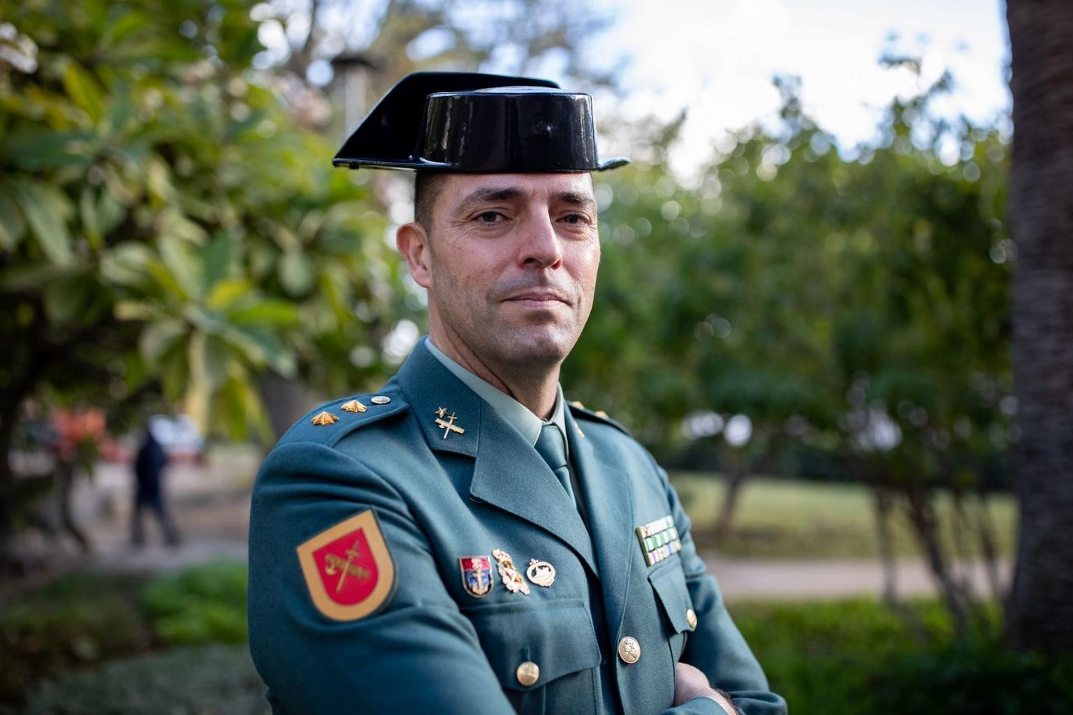 Guardia Civili kolonelleitnant Sergio Caracuel.