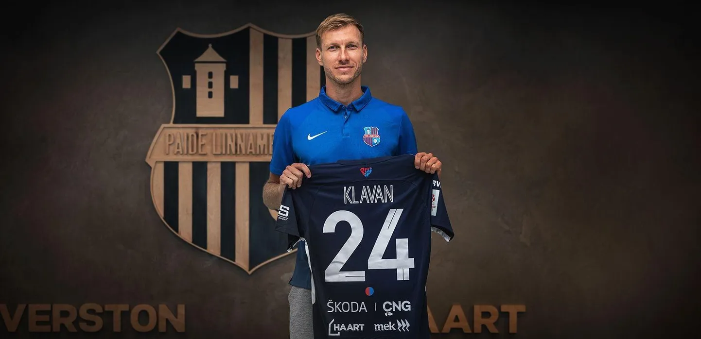 Ragnar Klavan lõi käed Paide Linnameeskonnaga.