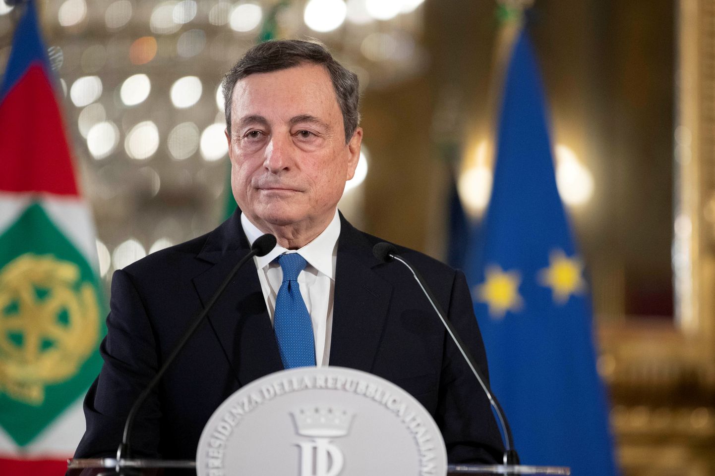 Itaalia peaministrikandidaat Mario Draghi.