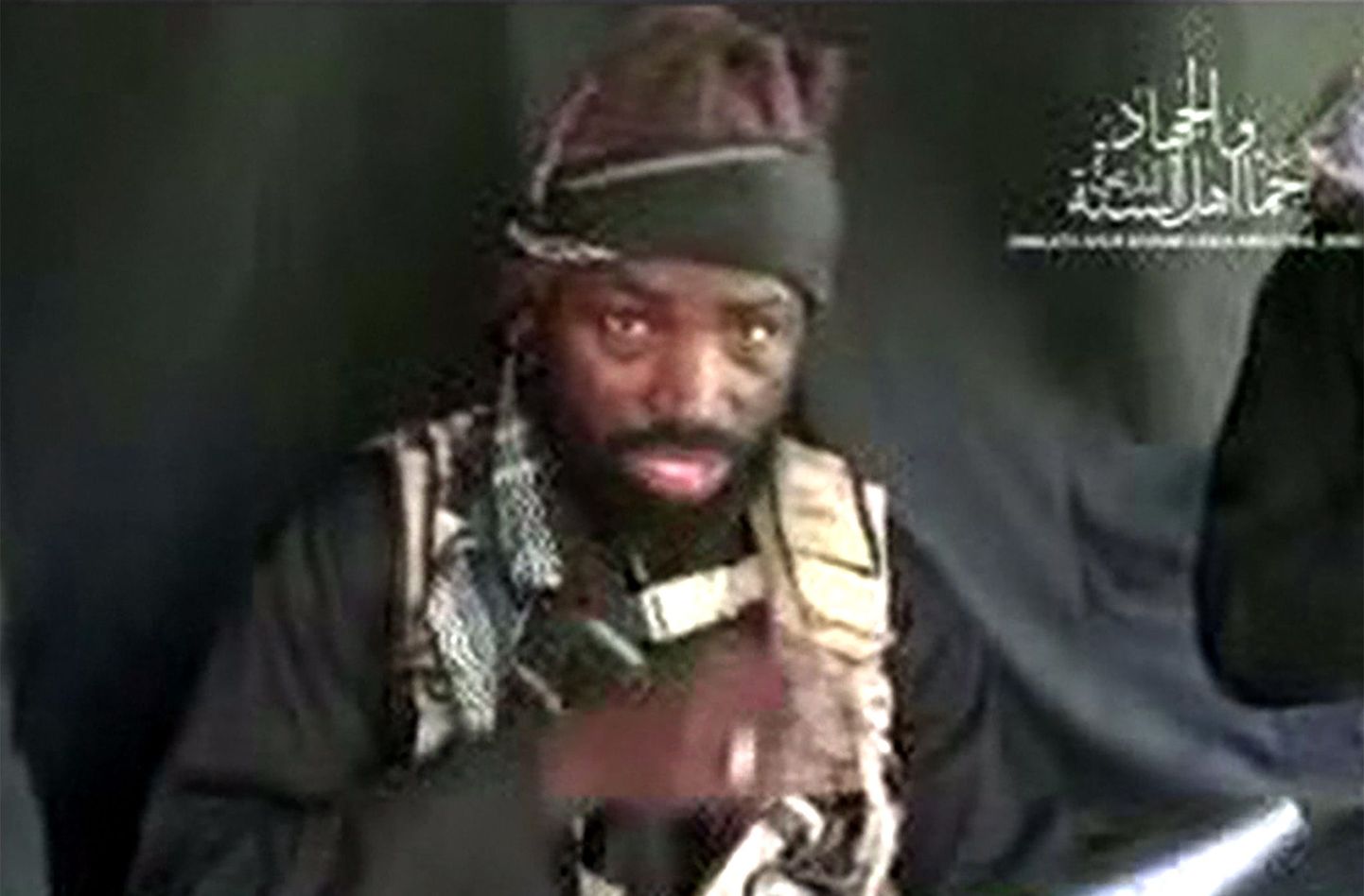Boko Harami liider Abubakar Shekau.